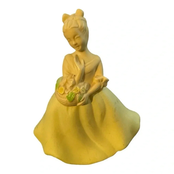 Vintage AVON "Flower Maiden" Glass Perfume Bottle 1974 - Picture 7 of 10